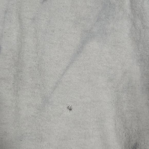 Santa Cruz Skateboards Y2K White Tie-Dye Tee with Blue Wave Logo Large - Picture 5 of 7